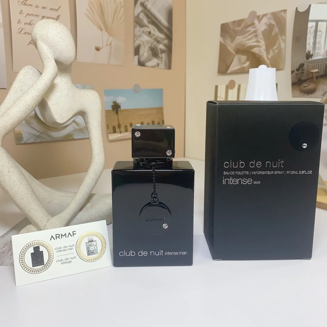 Club Nuit Untold Perfume Iconic Intense Women Fragrance 105Ml Eau De Parfum 3.6Oz Long Lasting Smell Man And Edt Men Cologne Spray High Quality Fast