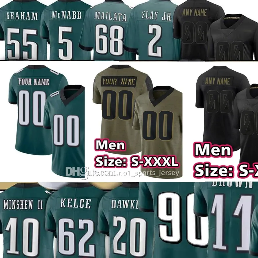 Maillot de Football personnalisé pour hommes et femmes, vente en gros, Philadelphia''Eagles''Limited Hurts Youth''NFL''Jerseys 2XL 3XL