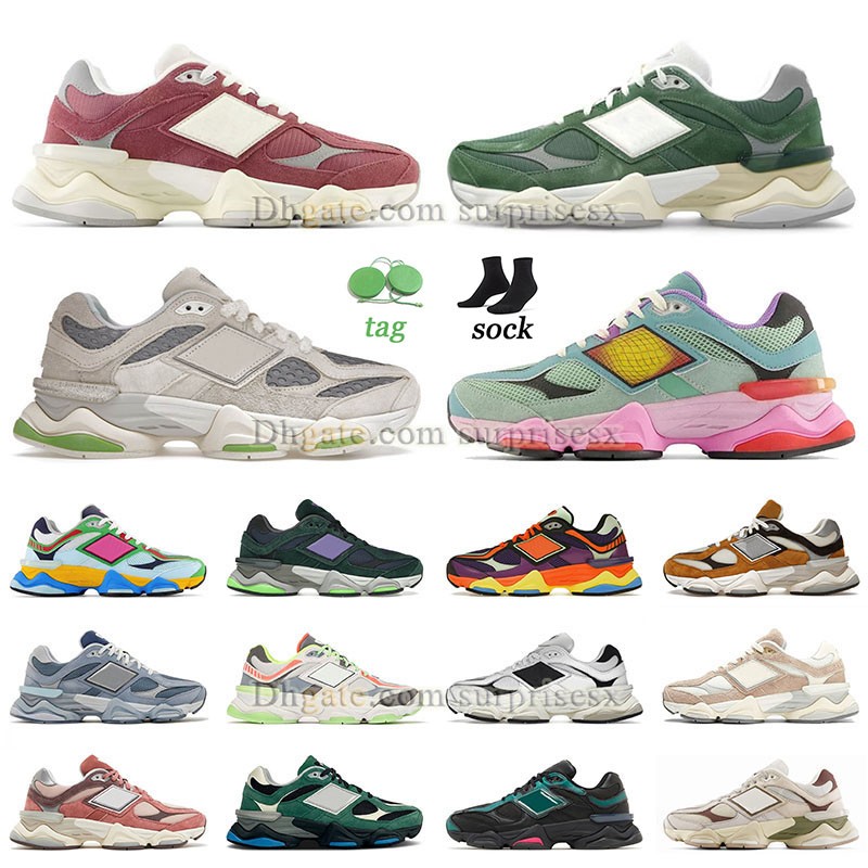 9060 Athletic Og Trainer Chaussures de course 990 v3 2002r Hommes Femmes Sel de mer Blanc Gris Arctique Quartz Pluie Nuage Briques Bois JJJJound