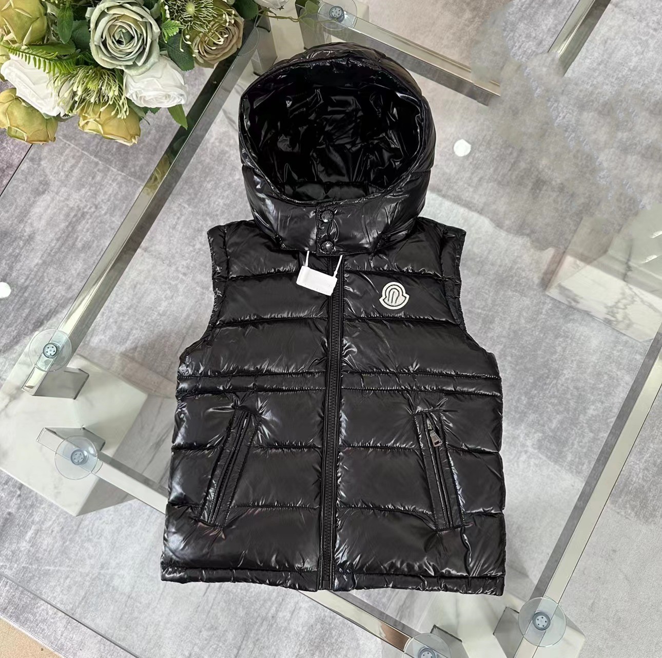 baby hoodies child Vest kid Waistcoat Coats Kids Coat Designer Jacket toddler Hooded Sleeveless Thick Warm Outwear Boy Girls design clothes 100%-image-800289385