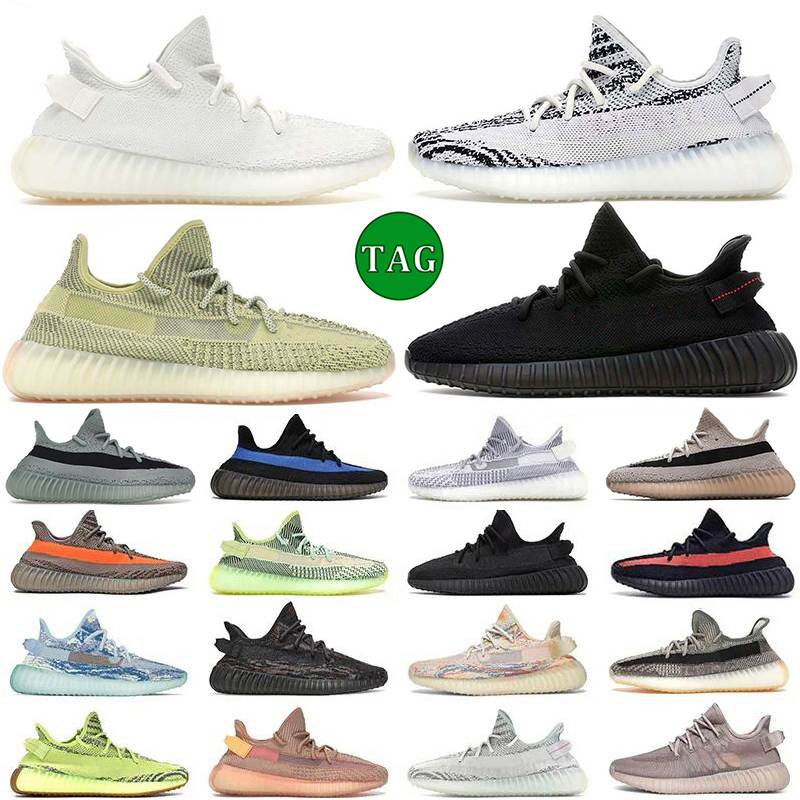 Size US6-US13 Men Women Top Designer V2 Boost 2.0 Zebra Carbon Beluga Dazzling Blue Salt Sate Core Black White Mx Rock Turtledove Cinder Mens Traine