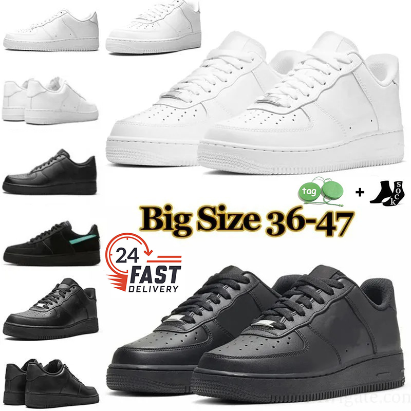 2023 Designer Casual Chaussures Hommes Femmes Plate-forme Baskets Blanc Noir Low Classic Utility Shadow Spruce Aura Hommes Femmes Sports AF1 Forc