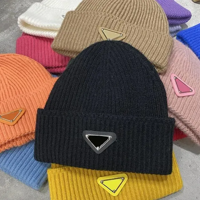 Designer mens beanie hat winter hat solid color letter outdoor woman beanies bonnet man head warm cashmere knitted skull cap trucker fitted hats-image-902387246
