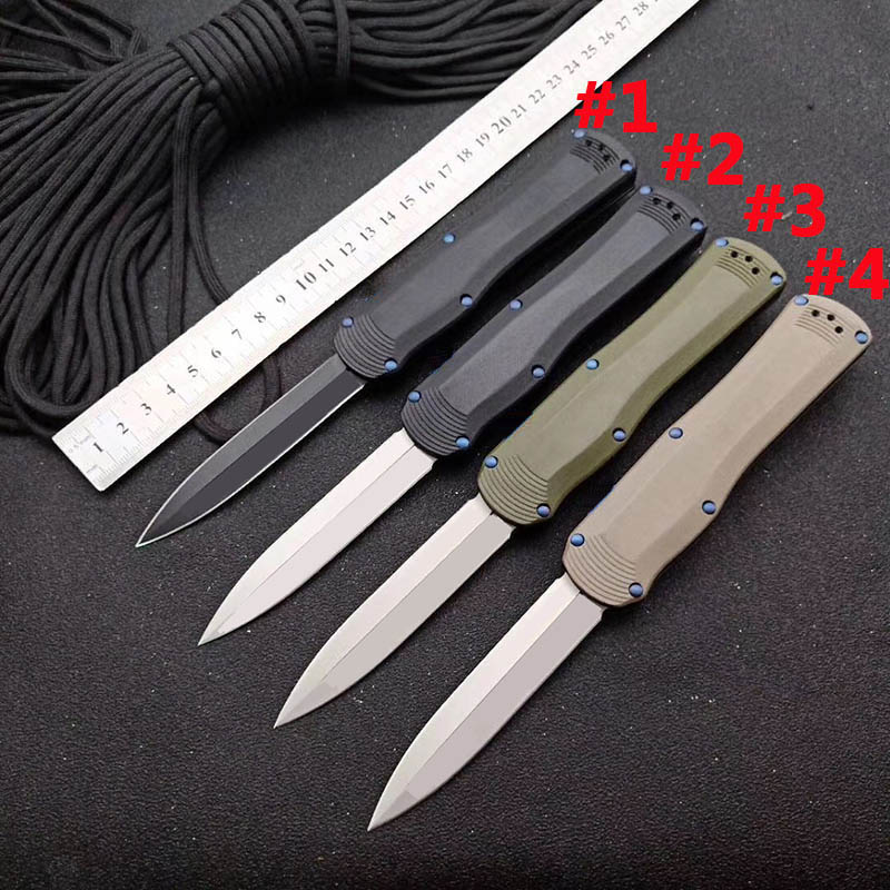 Bench BM 3400 Made Double Action Tactical Automatic Infidel knives S30V Blade Hunting Self Defense Auto Pocket Knives UT85 UT88 Combat Dragon Ker-image-534219366