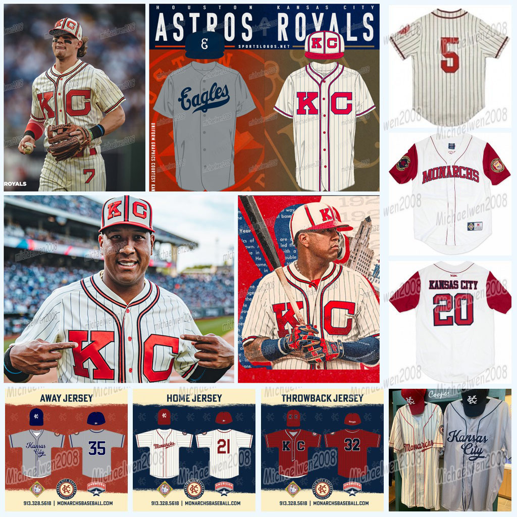 Kansas City Monarchs Jersey Custom Throwback Jackie Robinson Negro League 100% Stitched Custom Baseball Jerseys Any Name Number Good Quality
