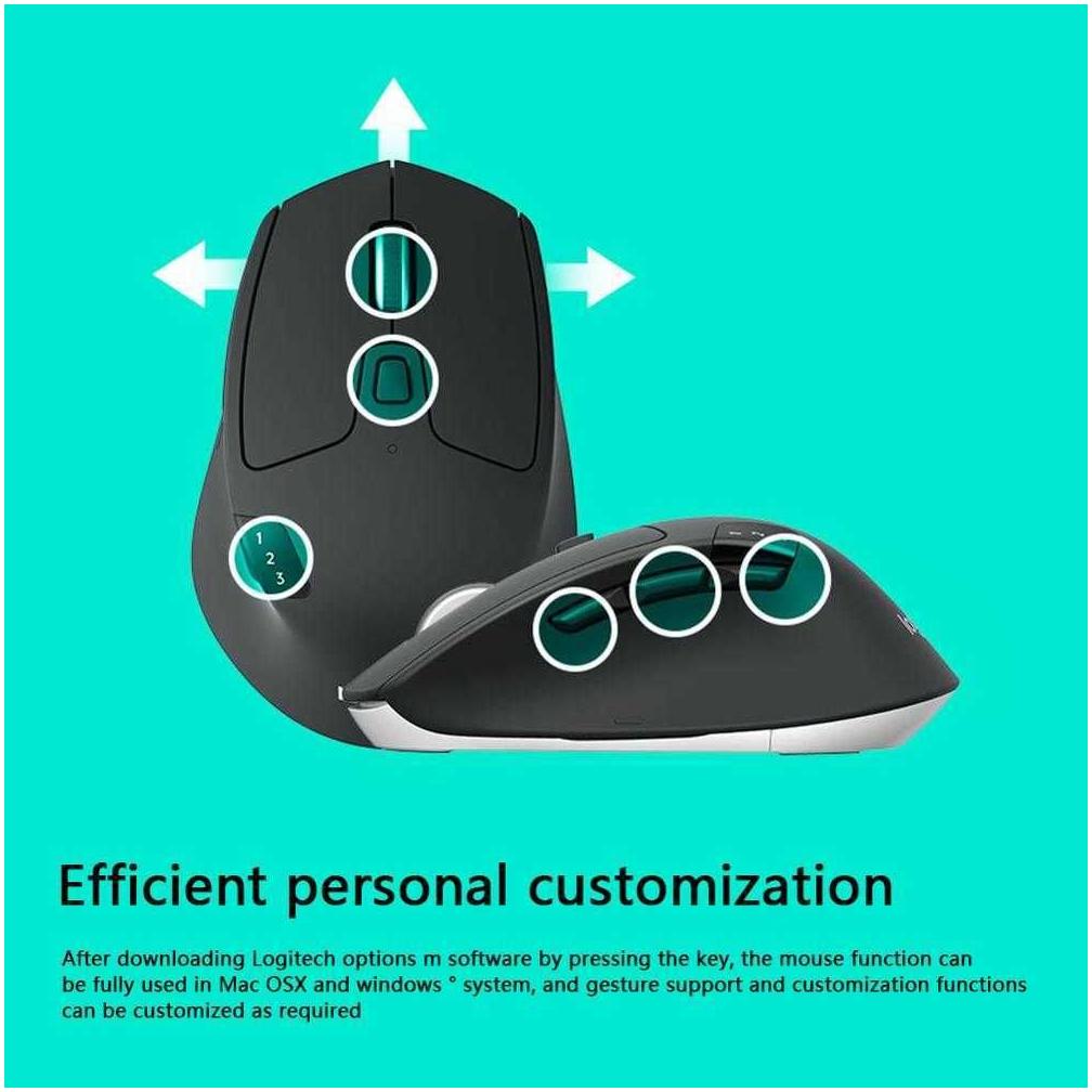 Mice New M720 Wireless Mouse 2.4GHz Bluetooth 1000DPI Gaming Mice Unifying Dual Mode Multi-device Office Gaming Mouse For PC T221012