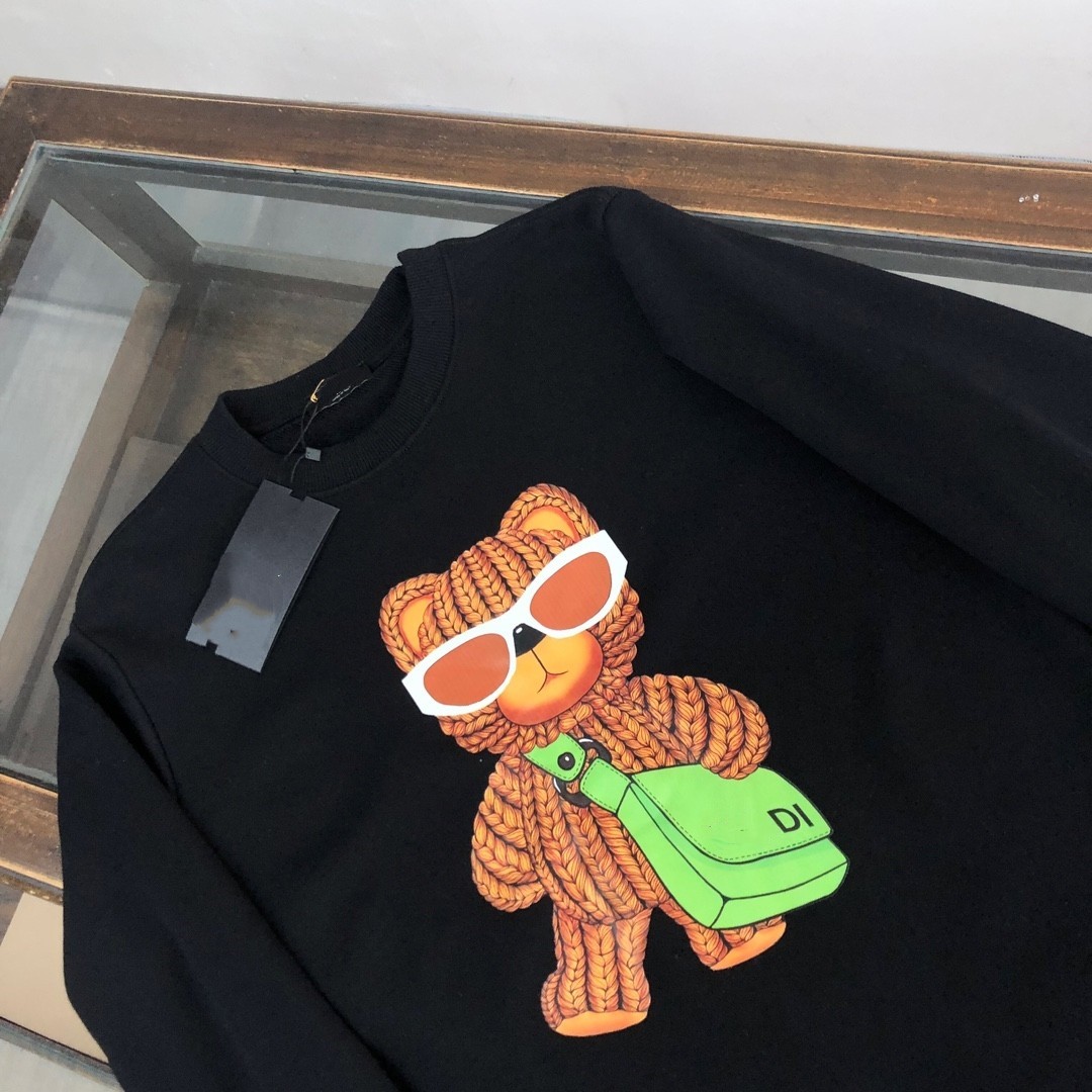 Vêtements pour bébés Pull de créateur pour enfants Pulls pour enfants Sweat-shirts pour enfants Tout-petit Pollover Modèle d'ours Top marque de l