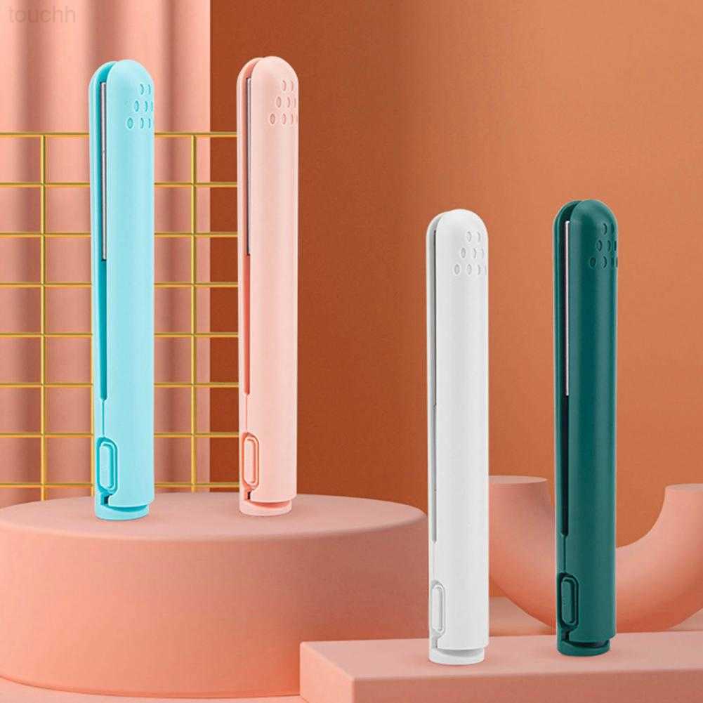 Hair Curlers Straighteners Floating Heating Panel Hair Straightener Wireless Hair Straightener Portable Usb Rechargeable Mini Curling Iron for Sa-image-902900891