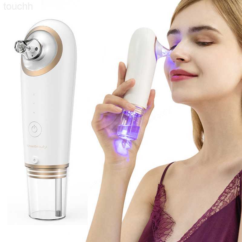 Electric Face Scrubbers Electric Facial Cleaning Blackhead Remover Small Bubble Vacuum Cleaner Blackhead Acne Remover Shrink Pore Hydrating Pore-image-904223059