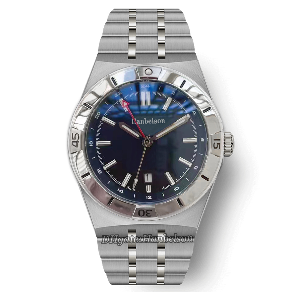 5 Colors Mens watch Black dial Automatic movement 42MM Steel Strap Wristwatch-image-902804784