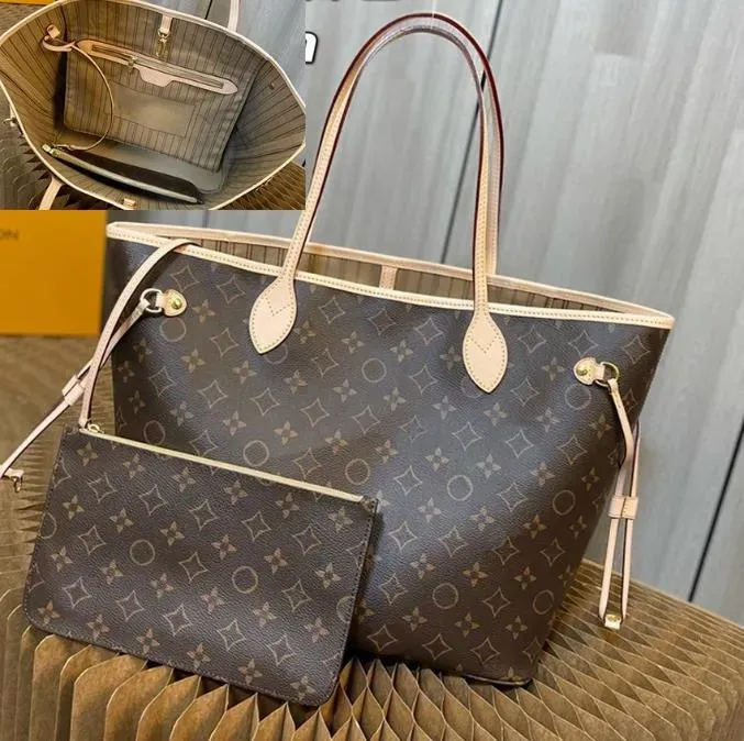 2023 TOP Designer Wallet Fashion Totes Leather Messenger Shoulder Handbag Women Bags High Capacity Composite Shopping Bagss Old Flower