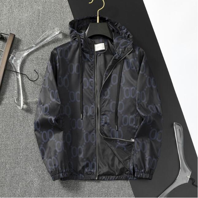 luxury brand windbreaker mens hooded jacket Lightweight sun protection clothing spring and summer jackets Sleeve arm function Designers Men S Clothi