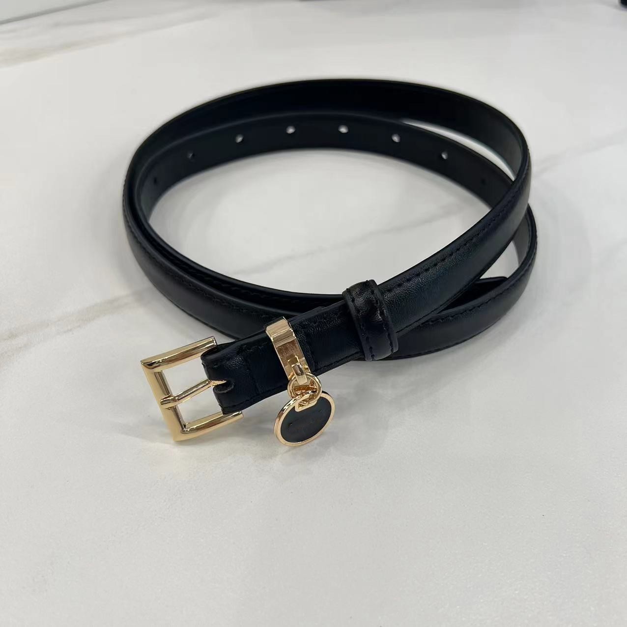 Women's leather belt 2cm wide High quality men's designer belt Needle buckle cnosme Women's belt Cintura ceture