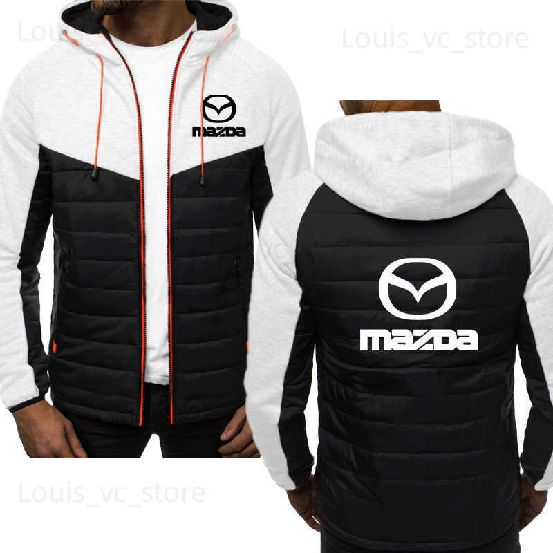 Men's Jackets 2022Harajuku Hip Hop Street men's hooded sweatshirt Mazda car print top quality men's hoodie jacket men's bomber j