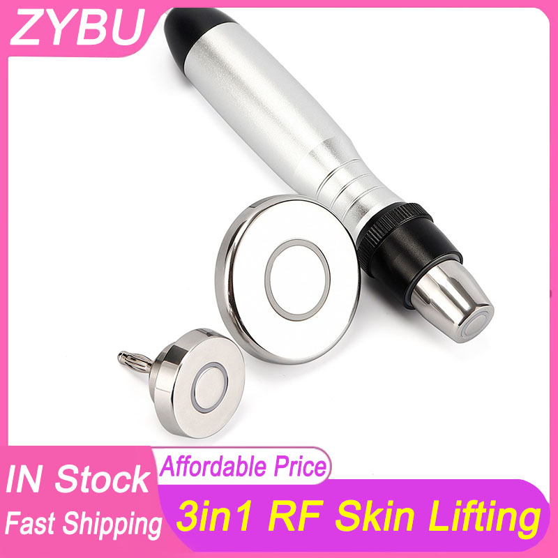 Machine faciale RF 3 en 1, radiofréquence, usage domestique, lifting du visage, rajeunissement de la peau, corps amincissant, soins des yeux, dis
