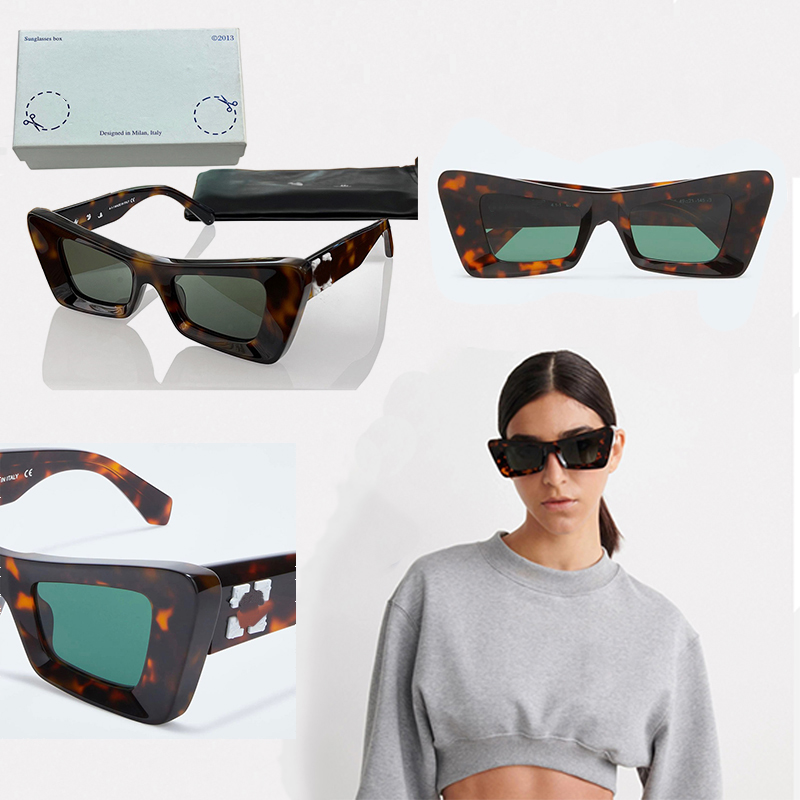 Lunettes de soleil Designers dames I027 Blancs Fashion Luxury Men de luxe Femmes Sungass UV400 Protection Top Qualité avec boîte d'origine