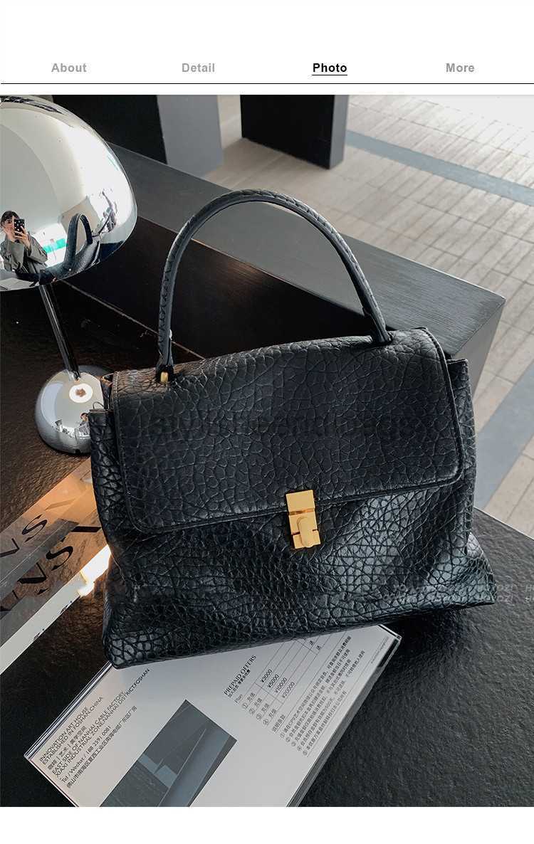 Sacs à bandoulière Sacs à bandoulière en cuir souple pour femmes Marque de luxe Tendance Sacs à main à bandoulière 2023 Grand sac fourre-tout Sac