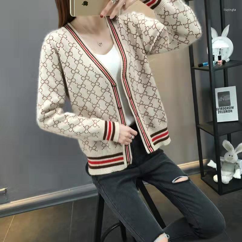 Designer Women&#039;s Blouses & Shirts Fasion Luxury Clothes Summer Sweater Tops Long Sleeve Women Designer Sweaters Casual Knit Autumn Classic C-image-904247000