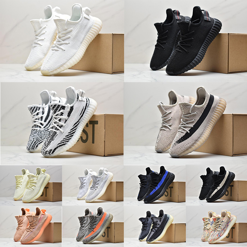 Designer 350 350s Casual Chaussures Hommes Femmes Slate Zebra Onyx Carbon Beluga Bone Core Noir Rouge Blanc Dazzling Blue Tint Rock Mesh Baskets
