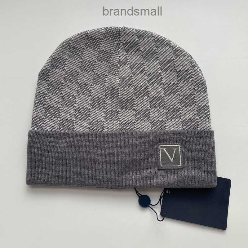 Wholesale Designer Beanies Men's and Women's Beanie Fall/Winter Thermal Knit Letter Hat Ski Brand Bonnet High Quality Plaid Skull Caps Lux