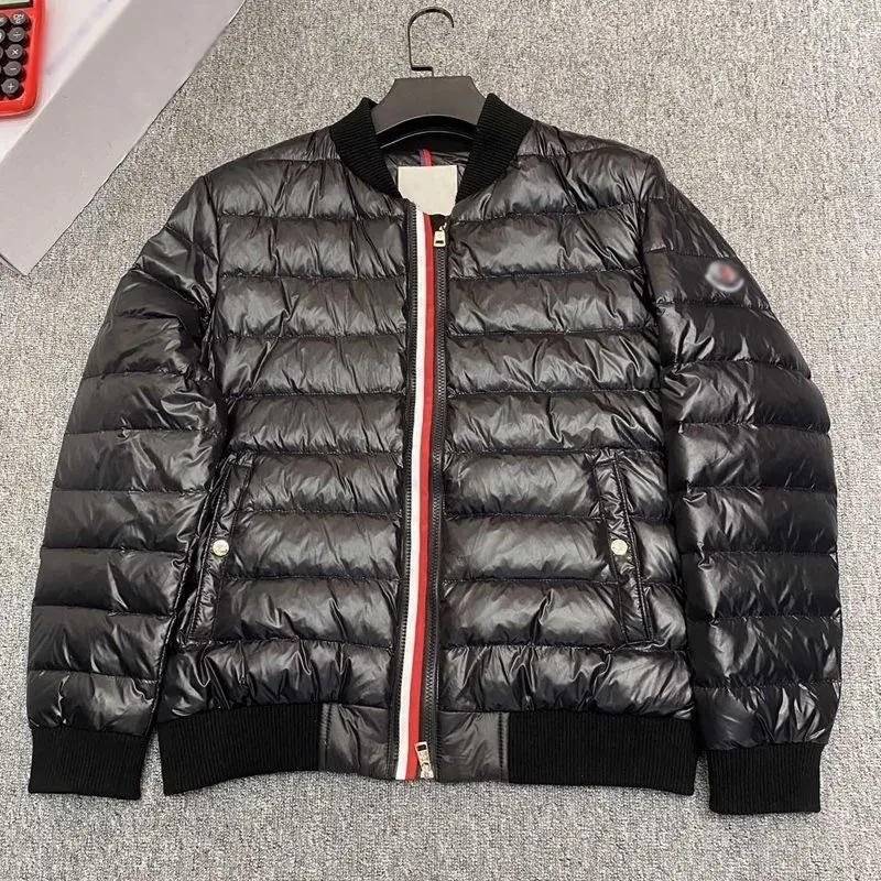 designer mens down jacket French classic embroidered badge women's winter jacket warm puffer jackets