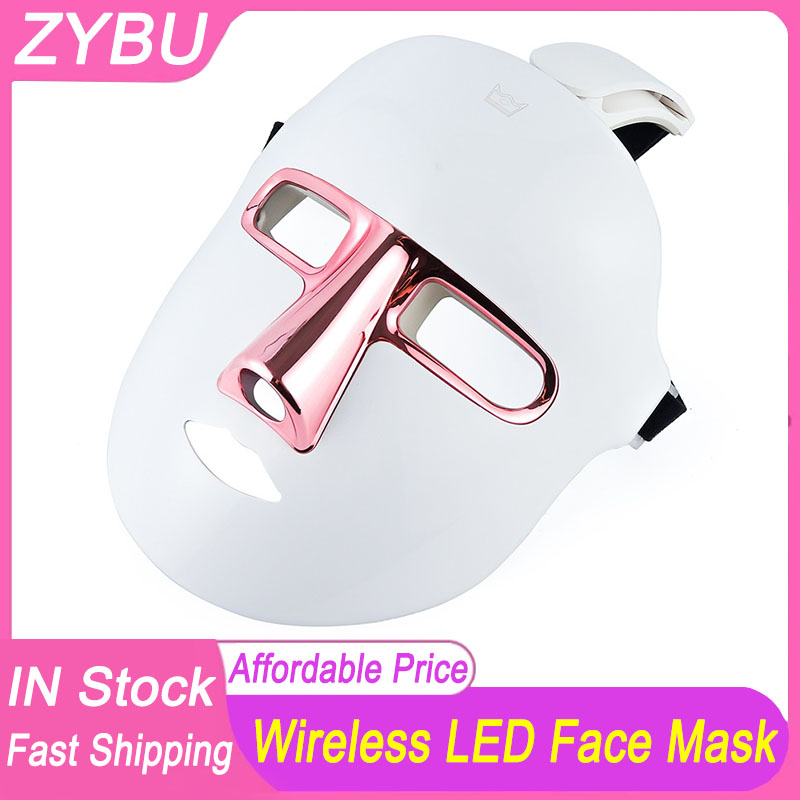 7 Colors Light Led Facial Mask Whitening Skin Rejuvenation Therapy Machine Face Mask Skin Care Anti Aging Acne Removal Photon Mask PDT Treatment