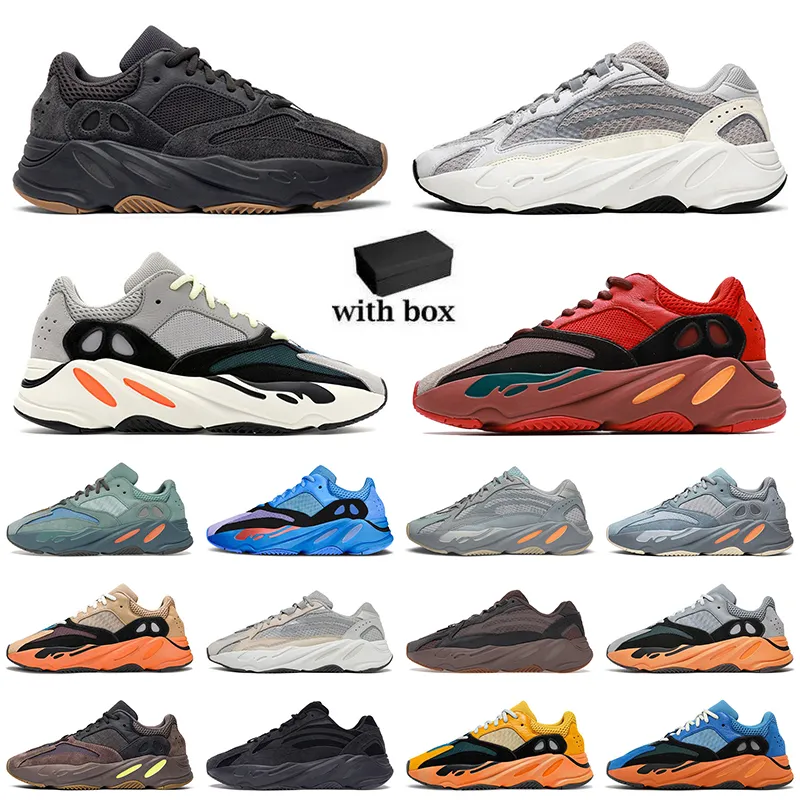 2023 Chaussures de course Boost 700 Chaussures de basket-ball Baskets réfléchissantes statiques Baskets V2 Chaussures de course respirantes Inert