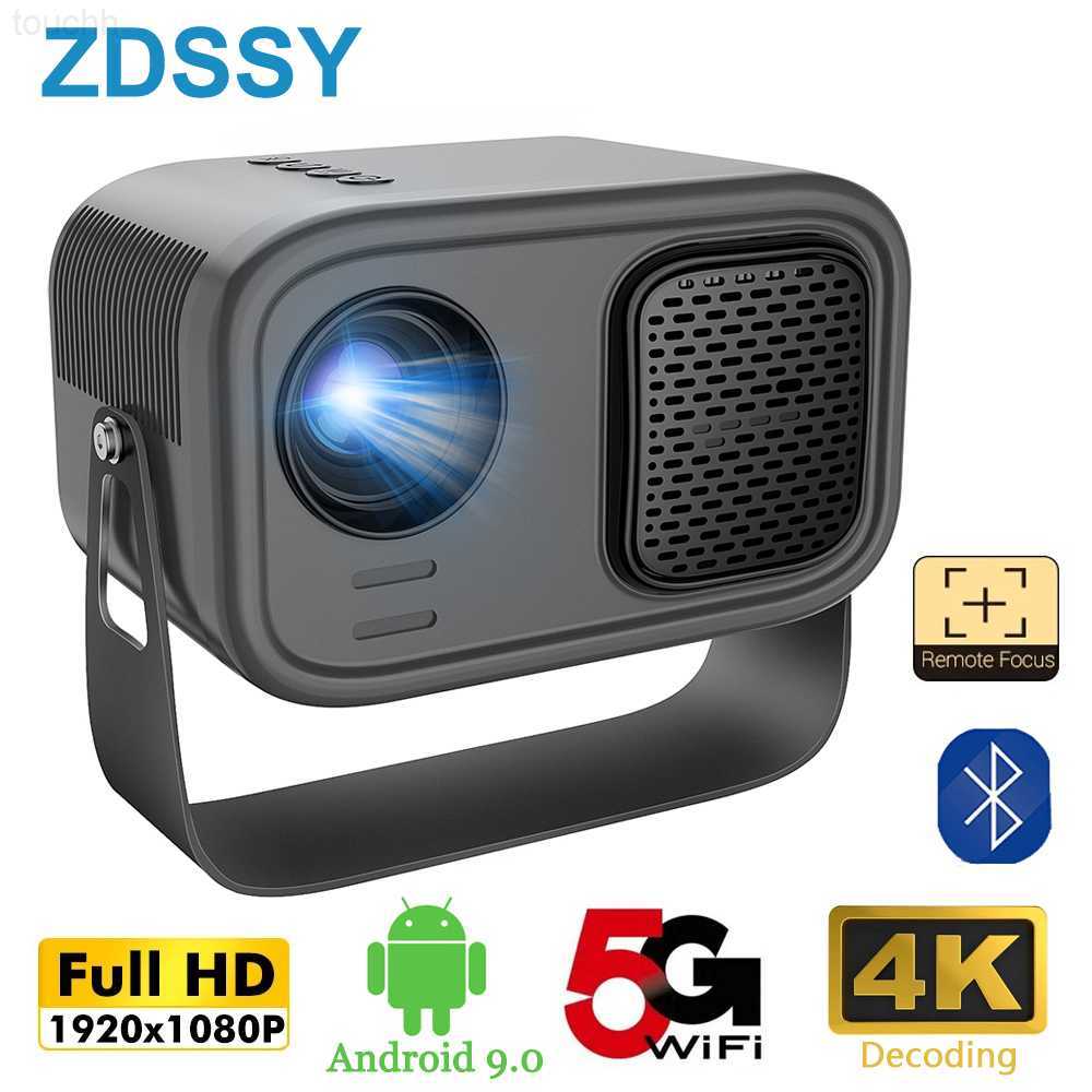 Projectors P28A Mini Projector Theater Android 9.0 Portable Home Cinema LED MINI Videoprojector WIFI Display SmartPhone 1080P 4K Via HD L230923-image-905383341
