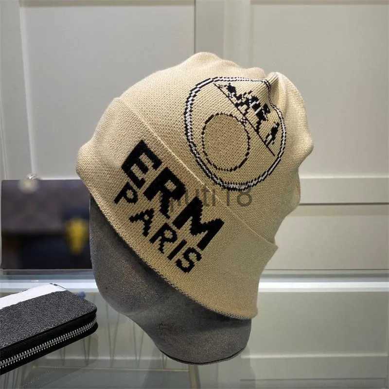 Bonnet / Skull Caps Designer Bonnet Bonnets Chapeaux Pour Femmes Hommes Lettre Bonnet Mode Ajusté Tricoté Chapeau Weave Cachemire Casquette De Ba