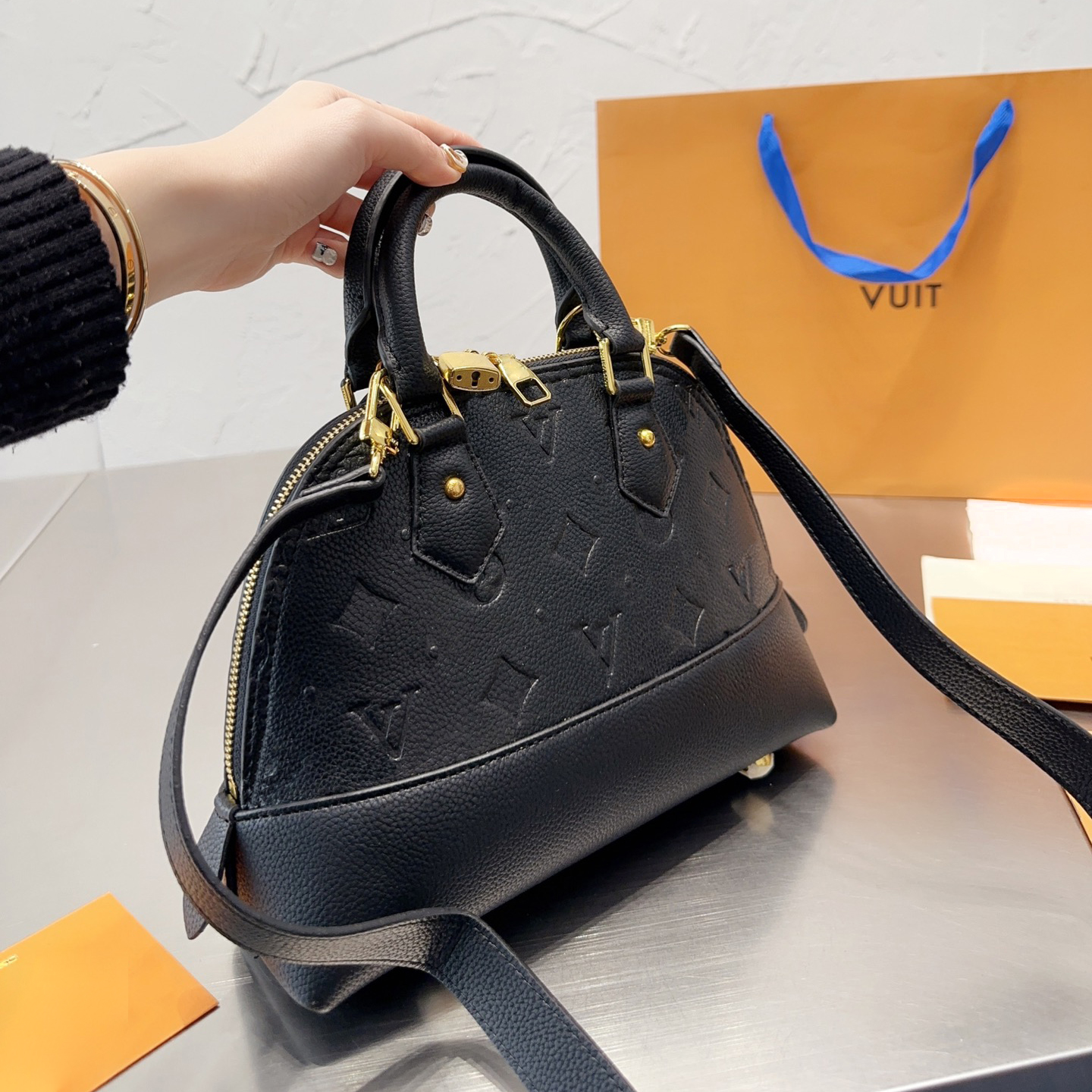 Dames Mode Casual Designe Sac à main de luxe Sacs à bandoulière Bandoulière de haute qualité TOP 5A N41221 M53152 M44829 2 Taille BB PM Shell Sac