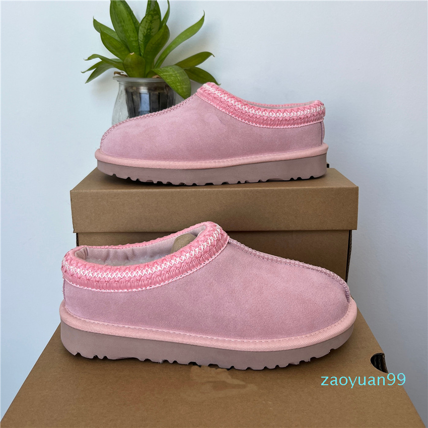 Bottes de créateur Mustard Seed Boot Tazz Slippers Tasman Slides Classic Ultra Mini Platform Boot Slip-On Les Petites Suede Wool Blend Winter