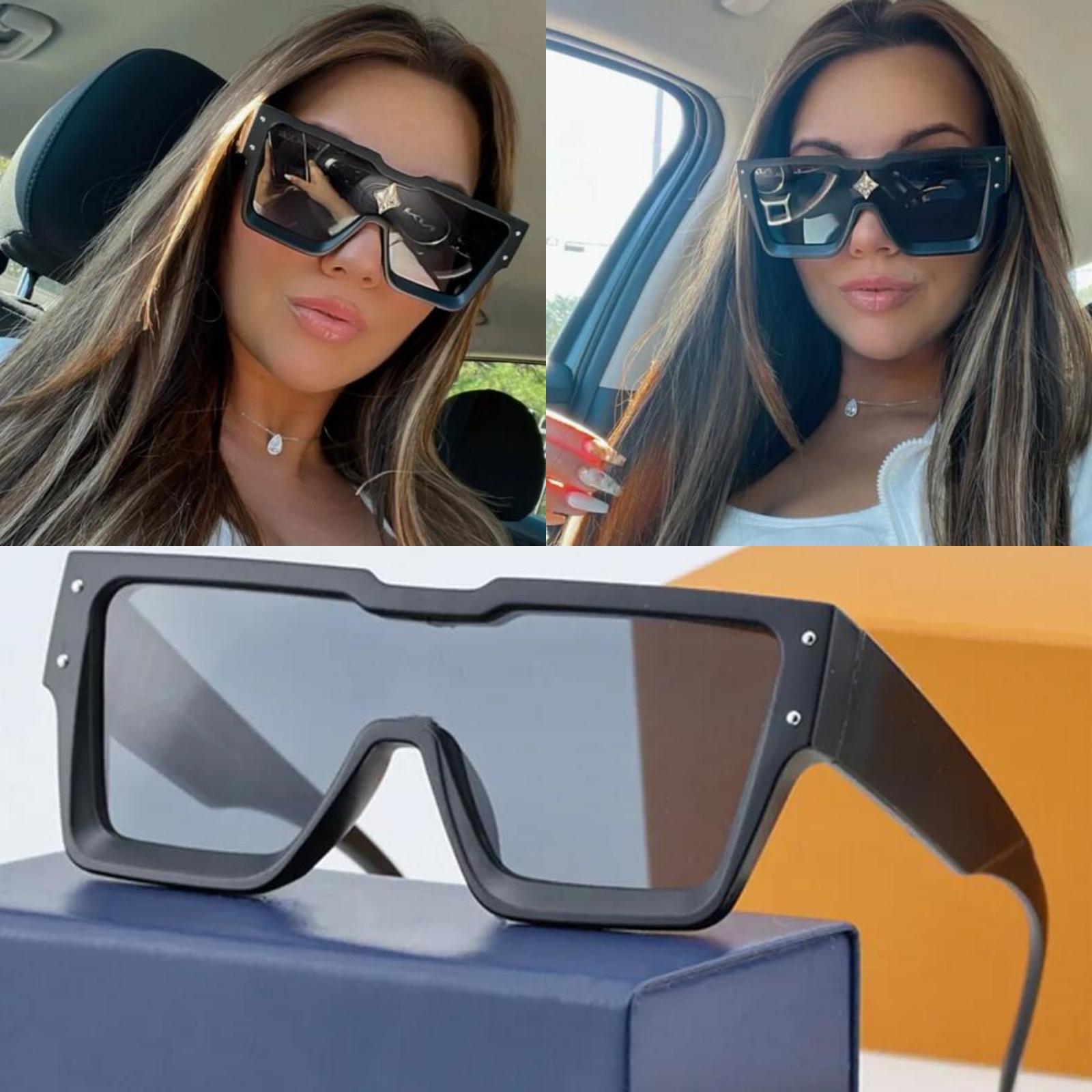 Sunglasses designer sunglasses for women glasses Luxury Men Eyeglasses Outdoor Shades Big Square Frame Fashion Classic Lady Sun glasses Mirrors w-image-905003325