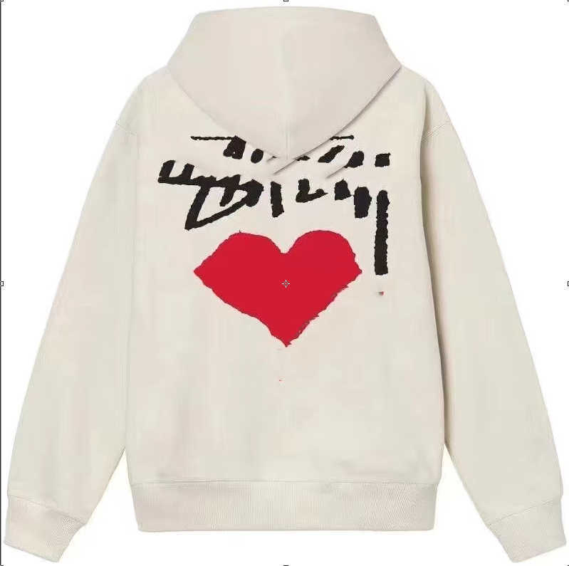 2023 Designer Stussys hoodie men ladies dice print T-shirt round neck pullover couple Tee cotton High street High quality street jumper sweatshirt L