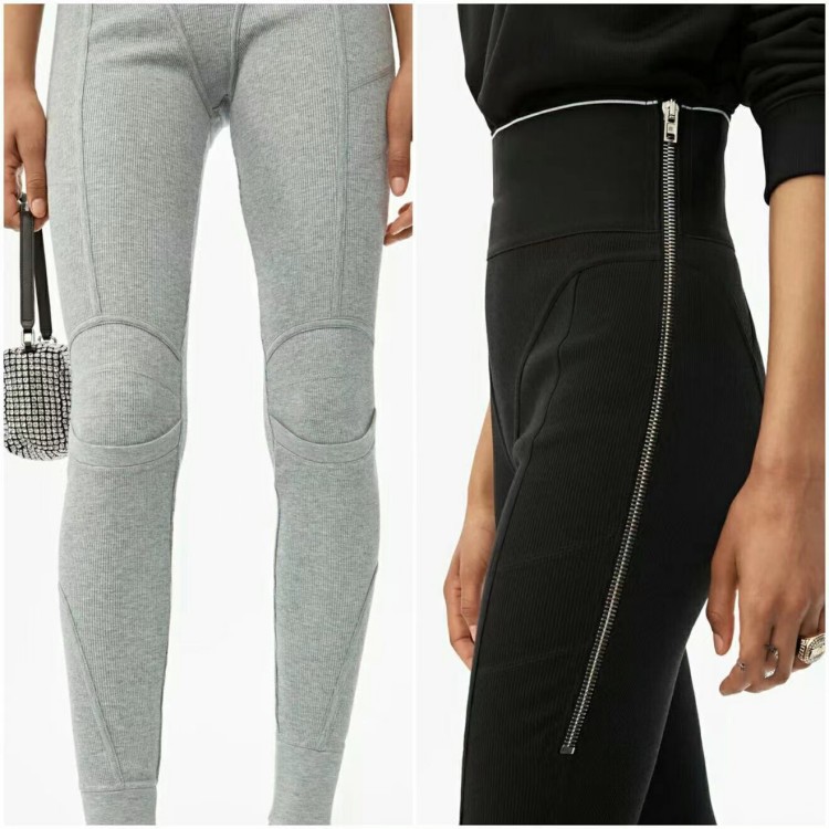 Designer Womens Flare Leggings Fiess Yoga Stretch Pants High Waist Nude Nylon Workout Sports Training Trousers Jumpsuits Bottoms Rompers Ribbon tigh