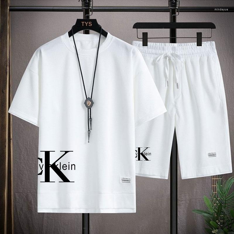 Men's T-Shirts tracksuit Designer Men's and Women's Cotton T Shirts Couples French Simple Letters Hip Hop Short Sleeves Asian size 