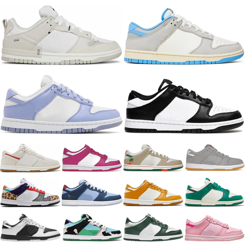 Chaussures de créateurs hommes femmes chaussures de course bas plat noir blanc baskets décontractées formateurs taille 36-45