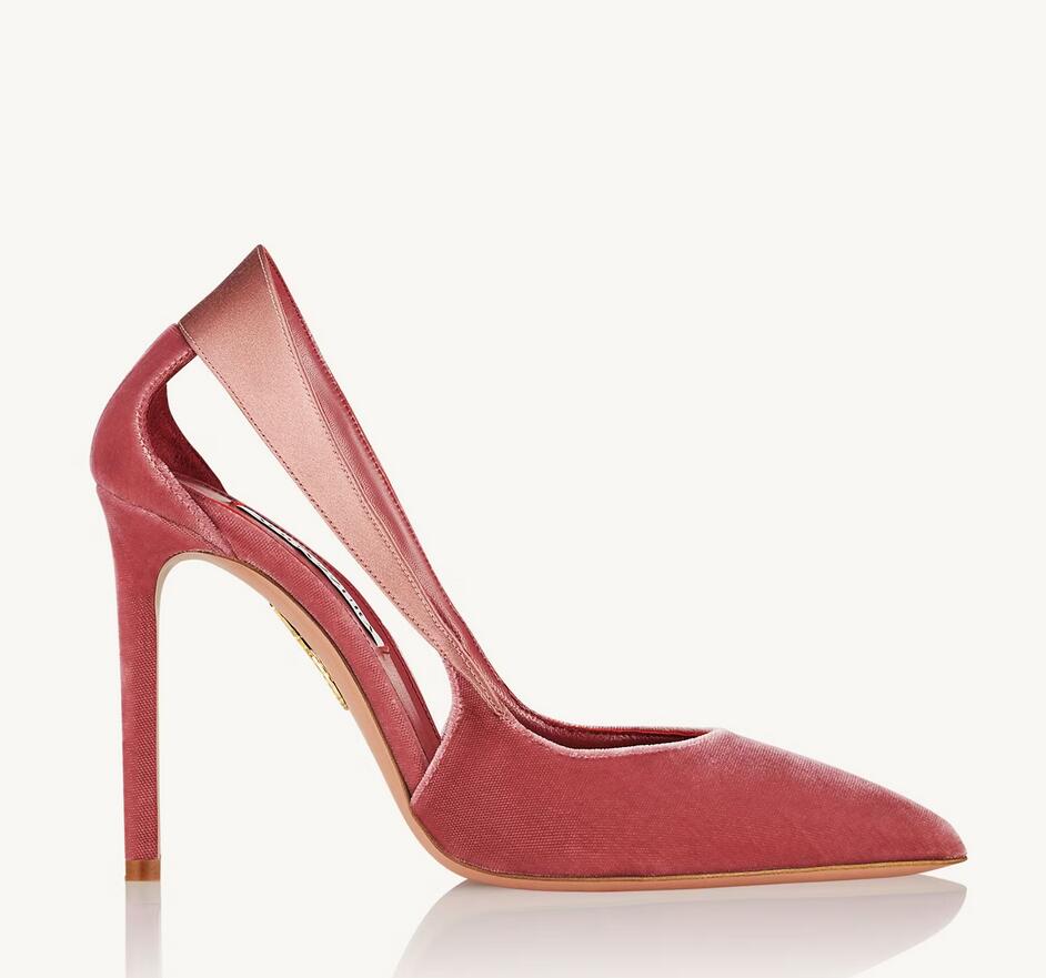 Liaisons dangereuses pompes liaisons pompe hauts talons orteils croix chaussures femme luxe soirée sandales de créateur de femmes mariage eu35-43