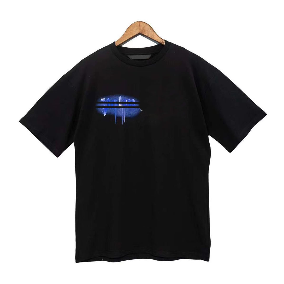 Designer de luxe T-shirt marque ange t-shirt vêtements lettre de pulvérisation à manches courtes printemps marée d'été hommes et femmes code euro