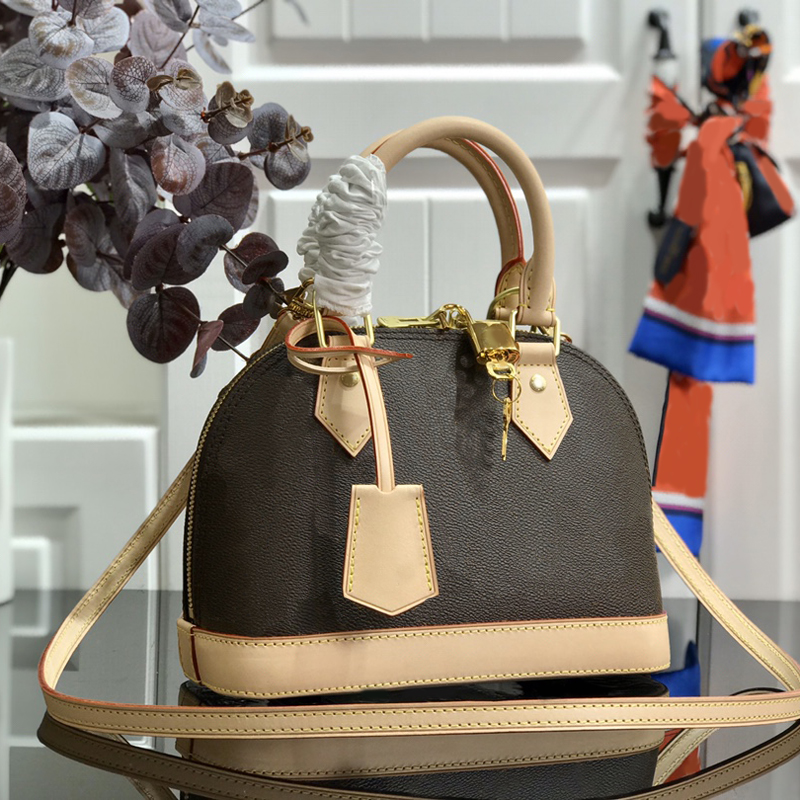 Sacs de coquille de mode Fashion Original Quality Designer Sac à main sac à main Canvas Classic avec boîte B001