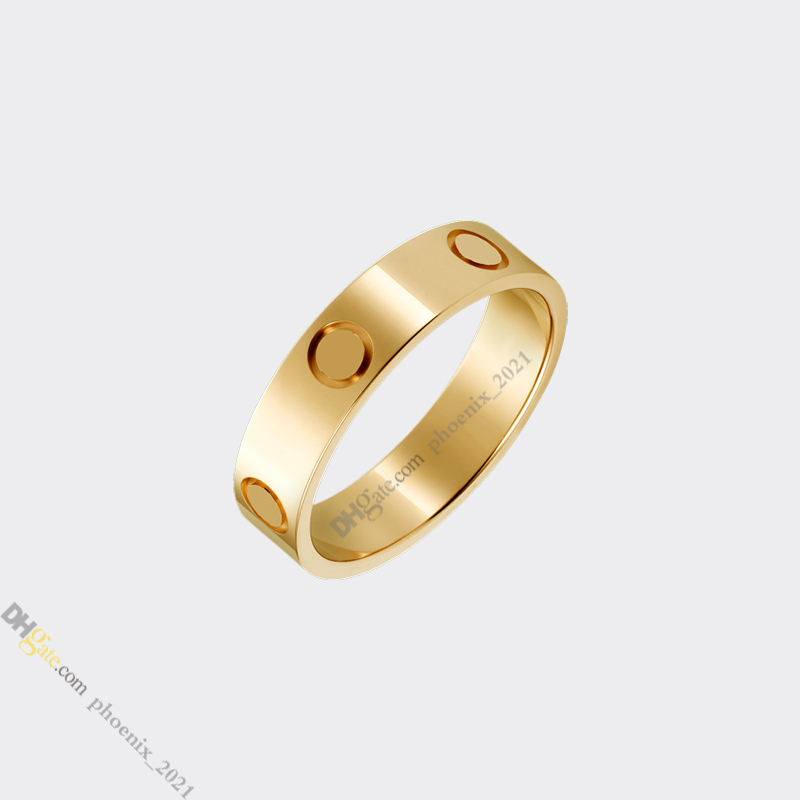 Love Ring Designer Ring Jewelry Designer for Women Gold Ring Titanium Steel Rings Gold-Plated Never Fading Non-Allergic, Store/21621802-image-814893963