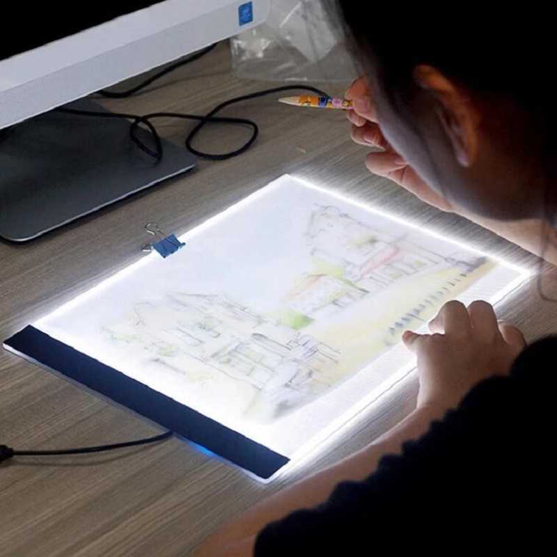 Graphics Tablets Pens A4 A5 LED Drawing Tablet Digital Graphics Pad Light Pad Copy Board Electronic Art Graphic Painting Writing Table L230923-image-906115366