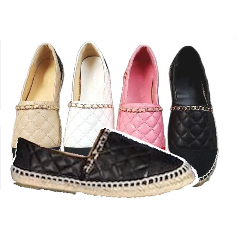 New Designer Spring fall Women Espadrilles Shoes Flats Comfortable Ladies Loafers Breathable Walking Genuine Leather Female Casual Girls Dress Sh-image-905979567