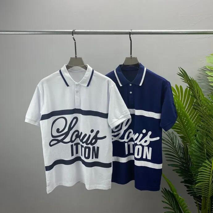 Men and Women Designer Tide T Shirts Chest Letter Laminated Print Short Sleeve High Street Loose Oversize Casual T-shirt 100% Pure Cotton Tops cl