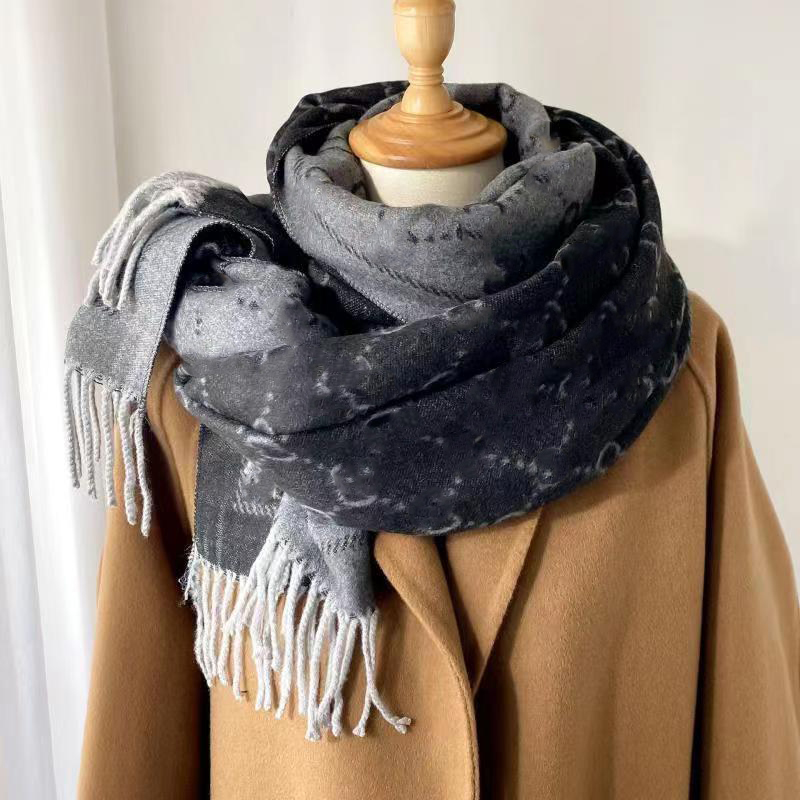 Designer scarf women Cashmere Scarves new fashion autumn winter warm shawl scarf Luxury Scarf Cashmere Winter Pashmina Wraps gift New scarves 202-image-905944735