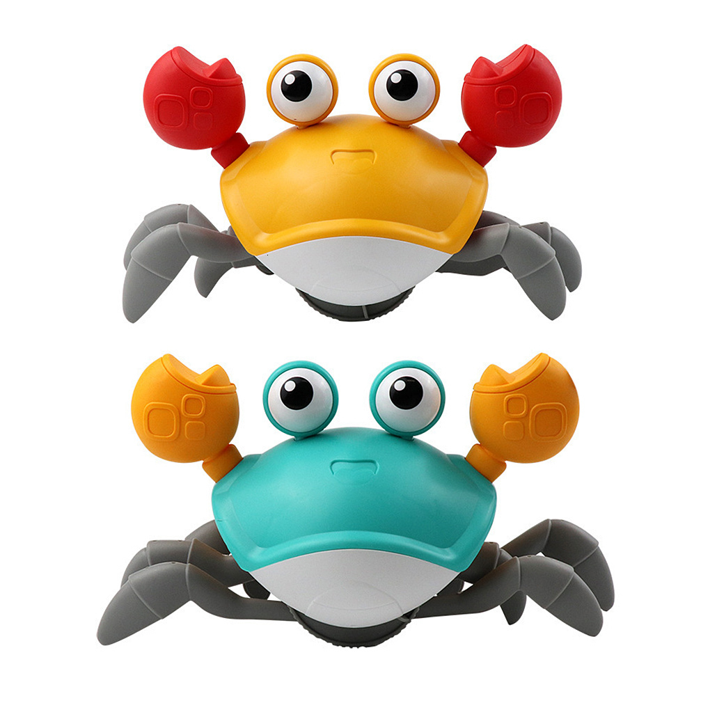 Jouets de bain bébé baignoire jouer crabe jouet horloge Portable plage enfants douche accessoire 230923