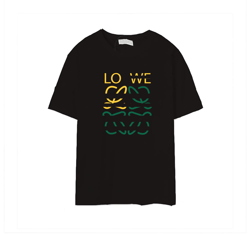 Groupe de créateurs pour hommes t shirts mode noir blanc manche courte de luxe de luxe motif t-shirt t-shirt xs-4xl # wzc1