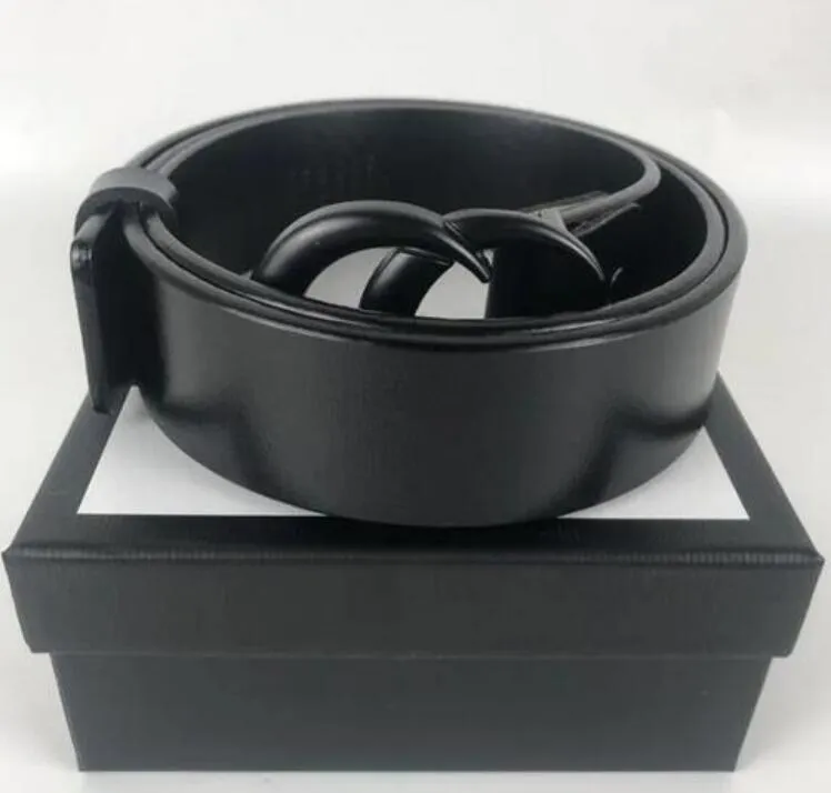Luxury Classic Men Designers Belts fashion casual letter brand smooth buckle womens mens leather belt width 3.8cm with original box