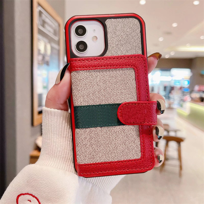 Fashion Designer Wallet Phone Cases for iPhone 17 Series 16 15 15pro 14 113 12 11 pro max Card Holder Photo Pocket Leather Luxury Cellphone Cover-image-754142592