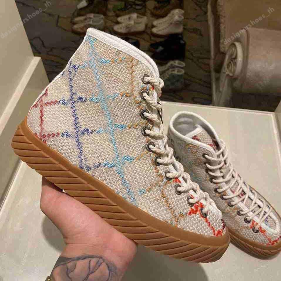 Dupe pantoufles baskets de créateur à lacets chaussures décontractées classique toile chaussure marque mode mocassins styliste formateurs semelle