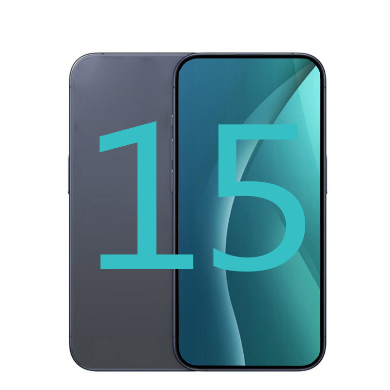15 MAX Show 5G Mobilephone 8 Go / 16 Go ROM 6,7 pouces Caméra Bluetooth WiFi WCDMA Phone avec boîte avec boîte